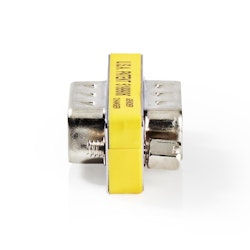 Serial adapter Adapter | D-SUB 9-Pin Han | D-SUB 9-Pin Hun | Nikkel belagt | Metall