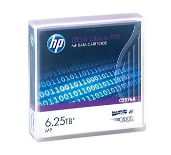 C7976A HPE LTO-6 Ultrium 6.25TB MP RW Data Cartridge