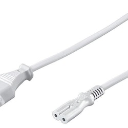 MicroConnect Power Cord Notebook 10m White