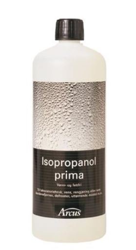 Isopropanol Prima ren, 1 ltr. 99,5 % 1000 ml - Anbefalt av ITSHOP sitt verksted