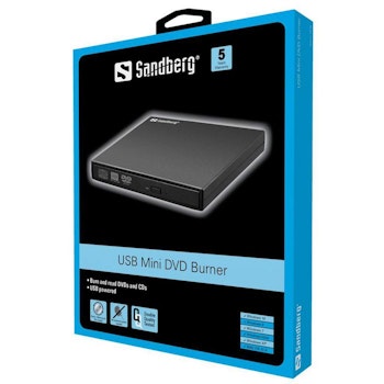 Sandberg USB CD/ DVD Brenner