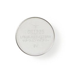 Lithium knappecellebatteri CR1225 3 V | Litium | 5stk| CR1225 | Ulike enheter | Sølv