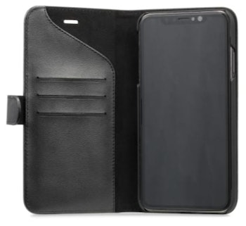 Lommebokveske iPhone XS Max | 2 i 1 | Sort