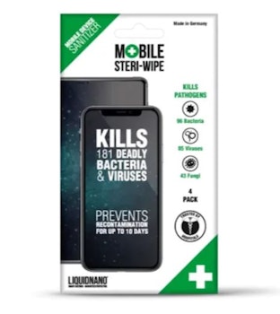 Liquid Nano Steri Wipes 4 stk