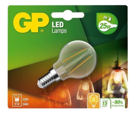 GP LED Lampe E14 2,3W (25W) E14