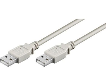 3 MTR. USB LEDNING, USB A HANN/A HANN