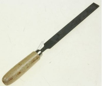 BERNSTEIN WARDING FILES, 100 MM, FLAT-HAND, WOODEN HANDLE