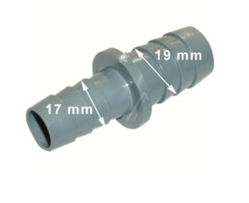 SLANGEKOBLING | RETT | 17MM - 19MM