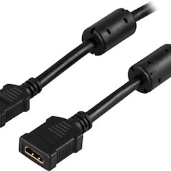 HDMI forlengningskabel, v1.3, 19-pin output – input, 5m
