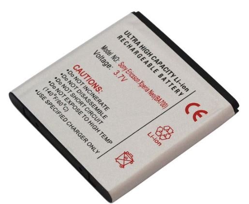 Batteri BA700 til Sony Xperia E Dual. Neo, NeoV, Pro, Ray, ST21, SX