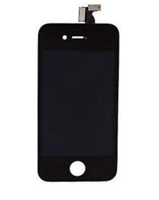 iPhone 4 Display Glass med LCD - Sort