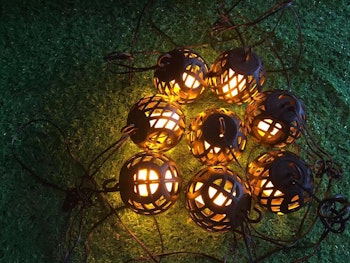 Lysslynge med flamme Homeline HDL0327, 8 LED, 11m IP44