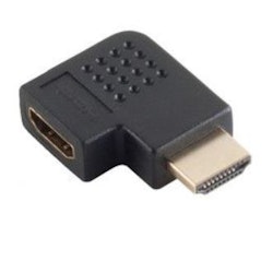 HDMI-A han / HDMI-A hun, 270° vinkel