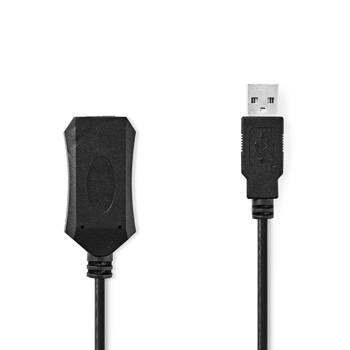 Aktiv USB-kabel USB 1.1 / USB 2.0 | USB-A Han | USB-A Hun | 480 Mbps | 10.0 m
