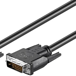 MicroConnect DVI-D Full HD Cable, Dual-Link, 2m