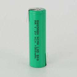 AA Batteri 1,2V-1900MAH NIMH BATTERI MED LODDEØRER