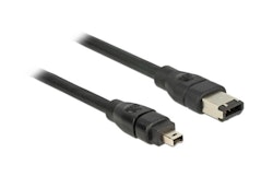 IEEE1394 Firewire kabel, 6POL ST.-4POL ST. A-B, 1,8mtr