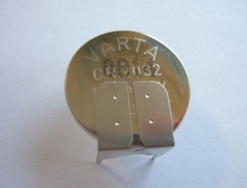 CR 2032 PCB 3 3V CR2032LP Knappcelle Med Loddeører, Lithium