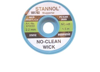 2,2MM1,5M STANNOL LODDELISSE, NO-CLEAN, ROHS-KONFORM