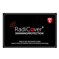 RADICOVER Skim-Block Kort 3-Led RFID NFC Skimmingsbeskyttelse