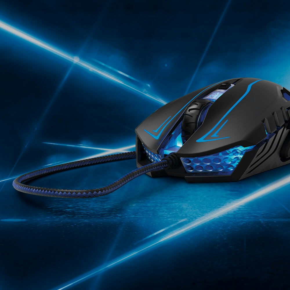 URAGE Mus Gaming Reaper 180 Optisk 3200dpi Svart