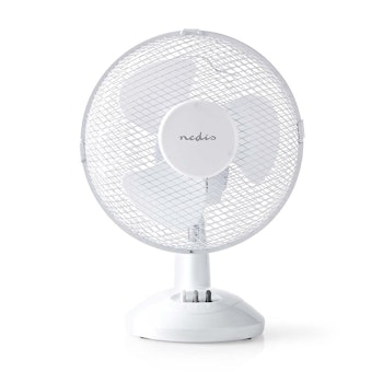 Bord-vifte Nettstrøm drevet | Diameter: 230 mm | 22 W | Svingning | 2-Trinns | Hvit