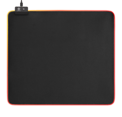 Deltaco GAMING RGB Mousepad, 45x40cm, 6xRGB modes, 7xStatic modes, bla