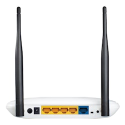 TP-LINK 300M-WLAN-N-Router + 4port-Switch