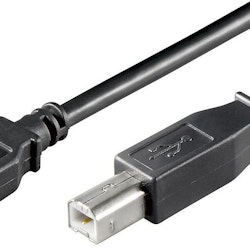 MicroConnect USB2.0 A-B Cable, 0.3m
