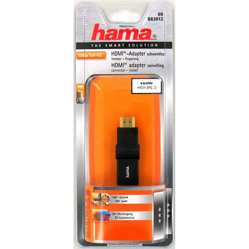 HAMA Adapter HDMI Swivel Han-Hun