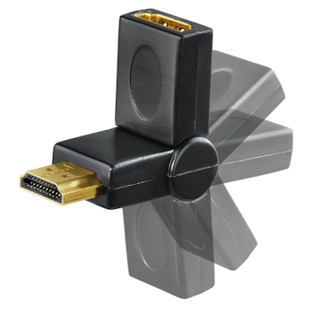 HAMA Adapter HDMI Swivel Han-Hun