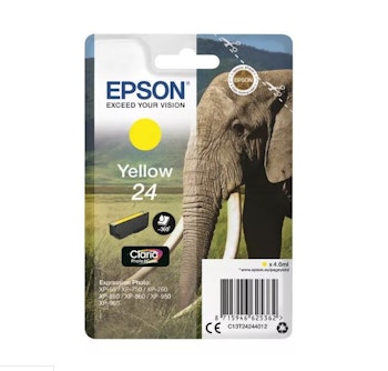 Epson 24 Gul Blekkpatron
