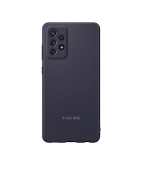 Lommebokdeksel Samsung A72 | Silikon | Sort