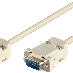 MicroConnect D-SUB 9-pin connection cable, 3m