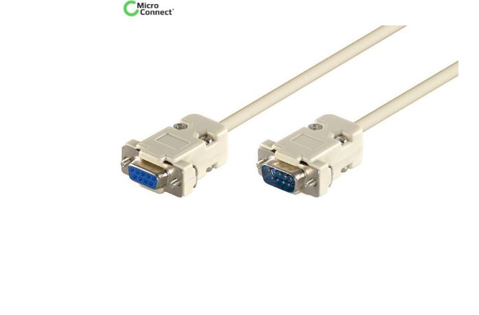 MicroConnect D-SUB 9-pin connection cable, 3m