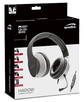 SpeedLink HADOW Gaming Headset/PC/PS4/PS5 XBOX/Nitnendo Switch 3,5mm m/mic.