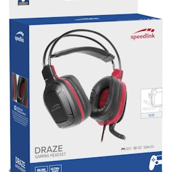 SpeedLink DRAZE Gaming Headset - for PC/PS5/PS4/Xbox SeriesX/S/Switch