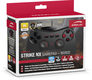 Håndkontroller til PC fra SpeedLink Strike NX Gamepad