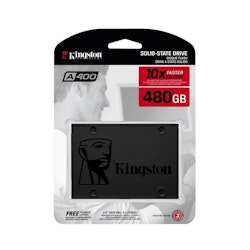 480GB SSD fra Kingston A400 2.5"