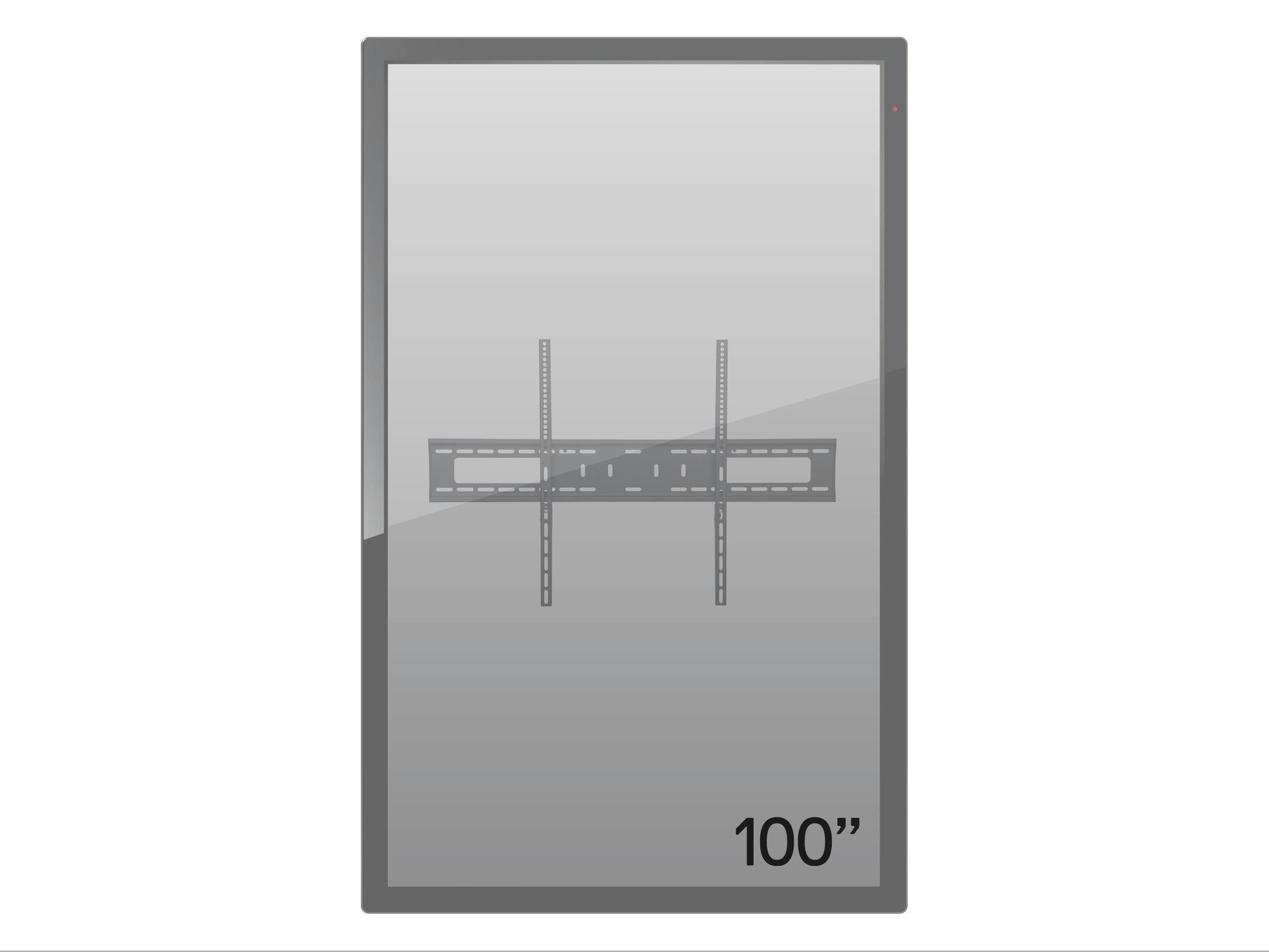 Solid veggfeste for opptil 100", max 75kg