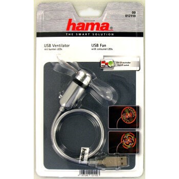 HAMA USB Vifte med LED