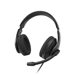 Hama Headset PC Office Stereo Over-Ear HS-USB300 V2 Svart