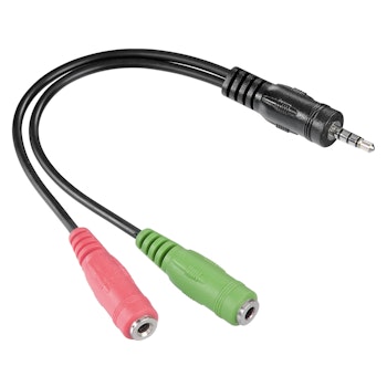 HAMA Adapter 4pin-2x3,5mm