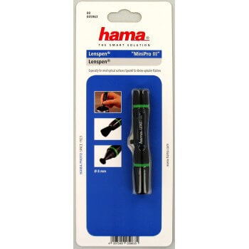 HAMA Rengjøringspenn Lenspen MiniPro III 8mm. Rund Oval Yta