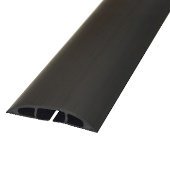 D-LINE Kabelkanal Gulv PVC Svart 1.8m
