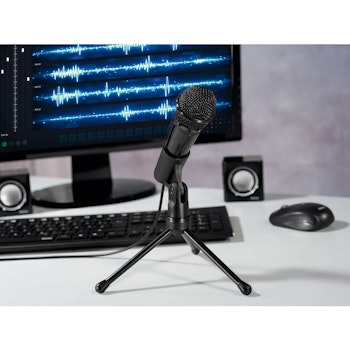 Allround Mikrofon for PC og Notebook 3.5mm MIC-P35
