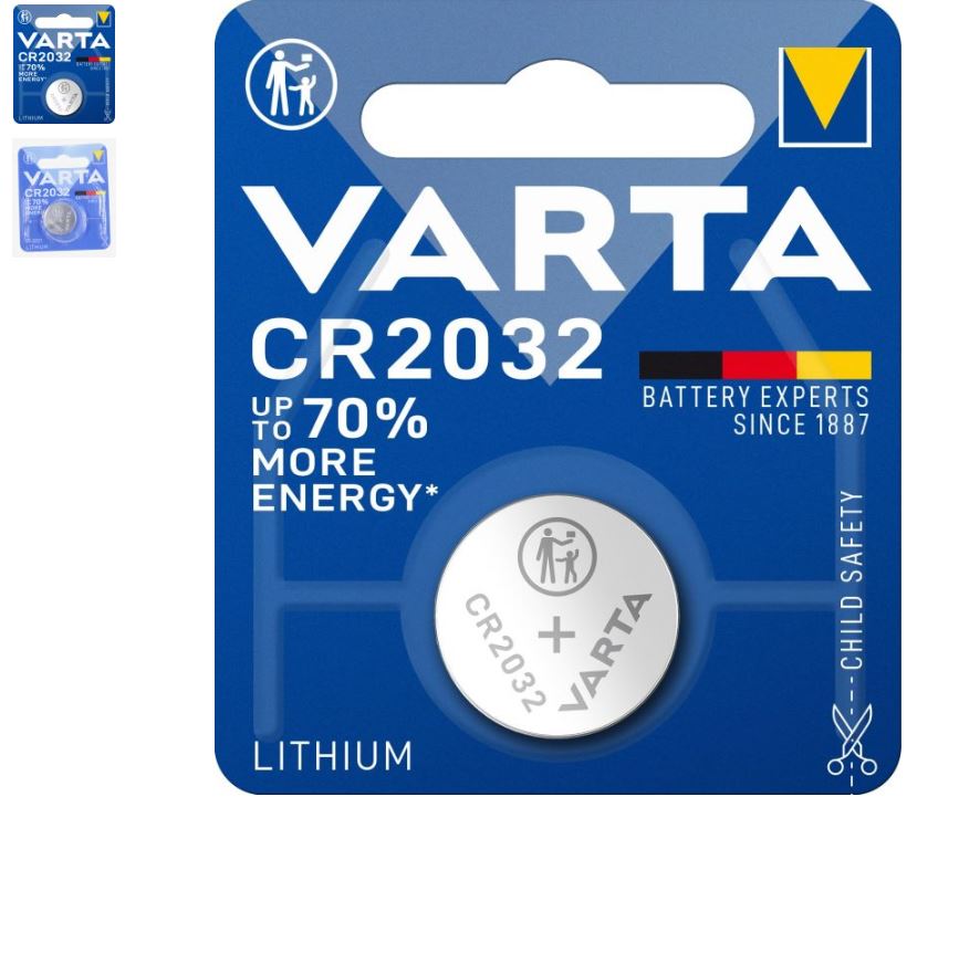 Varta Knappcellsbatteri CR2032 SR2032 3V