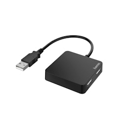 HAMA Hub USB-A 2.0 4x Porter 480 Mbit/s