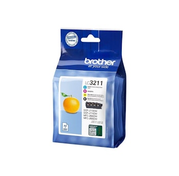 Brother LC3211VALDR - Blekkpatronpakke BCMY