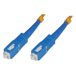 MicroConnect Fiberkabel 10m SC-SC, Singlemode, Simplex OS2 (Yellow)